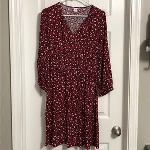 Old Navy leopard print dress